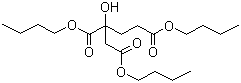 structure of CAS# 77-94-1, Tributyl citrate;Tri-n-butyl citrate