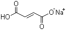 Monosodium fumarate molecular structure (CAS 7704-73-6)
