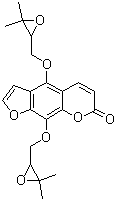 Sen-byakangelicol molecular structure (CAS 77063-74-2)