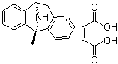 马来酸地佐环平分子结构 (CAS 77086-22-7)