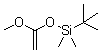 tert-Butyl[(1-methoxyvinyl)oxy]dimethylsilane molecular structure (CAS 77086-38-5)