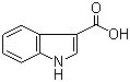 structure of CAS# 771-50-6, 3-Indoleformic acid;3-Indolecarboxylic acid; Indole-3-carboxylic acid; 1H-Indole-3-carboxylic acid