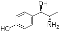 (-)-4-羟基去甲基麻黄素分子结构 (CAS 771-91-5)