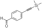 4-(Trimethylsilyl)ethynylbenzaldehyde molecular structure (CAS 77123-57-0)