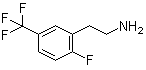 2-Fluoro-5-(trifluoromethyl)benzeneethanamine molecular structure (CAS 771580-10-0)