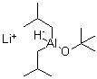 二异丁基-叔丁氧基氢化铝酸锂分子结构 (CAS 77299-63-9)