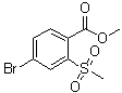 Methyl 4-bromo-2-(methylsulfonyl)benzoate molecular structure (CAS 773134-43-3)