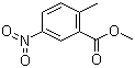 2-甲基-5-硝基苯甲酸甲酯分子结构 (CAS 77324-87-9)