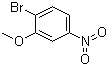 结构式 CAS# 77337-82-7, 2-溴-5-硝基苯甲醚