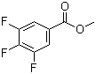 结构式 CAS# 773873-72-6, 3,4,5-三氟苯甲酸甲酯