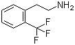 structure of CAS# 774-18-5, 2-(Trifluoromethyl)benzeneethanamine;2-(2-Trifluoromethylphenyl)ethylamine