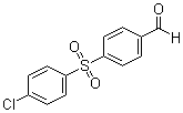 4-(4-Chlorophenylsulfonyl)benzaldehyde molecular structure (CAS 77422-24-3)