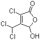 3-氯-4-(二氯甲基)-5-羟基-2(5H)-呋喃酮分子结构 (CAS 77439-76-0)
