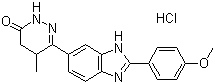匹莫苯丹盐酸盐分子结构 (CAS 77469-98-8)