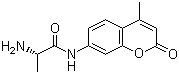 L-Alanine 4-methylcoumaryl-7-amide molecular structure (CAS 77471-41-1)