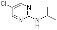 5-Chloro-N-(1-methylethyl)-2-pyrimidinamine molecular structure (CAS 77476-96-1)