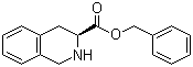 (S)-1,2,3,4-四氢异喹啉-3-羧酸苄酯分子结构 (CAS 77497-96-2)