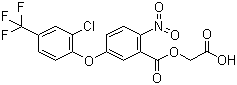 Benzofluorfen molecular structure (CAS 77501-60-1)