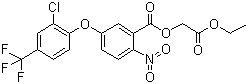 Fluoroglycofen-ethyl molecular structure (CAS 77501-90-7)