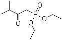 Diethyl (3-methyl-2-oxobutyl)phosphonate molecular structure (CAS 7751-67-9)