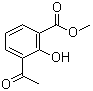 结构式 CAS# 77527-00-5, 3-乙酰基水杨酸甲酯