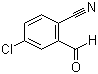 4-氯-2-甲酰基苯甲腈分子结构 (CAS 77532-89-9)