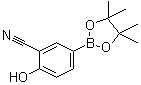 2-Hydroxy-5-(4,4,5,5-tetramethyl-1,3,2-dioxaborolan-2-yl)benzonitrile molecular structure (CAS 775351-56-9)
