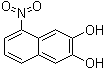 5-Nitro-2,3-naphthalenediol molecular structure (CAS 77542-54-2)