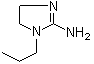 4,5-二氢-1-丙基-1H-咪唑-2-胺分子结构 (CAS 775519-99-8)
