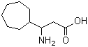 3-氨基-3-环庚丙酸分子结构 (CAS 776330-71-3)