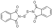 N,N'-亚二硫基二(邻苯二甲酰亚胺)分子结构 (CAS 7764-30-9)