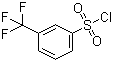 3-(Trifluoromethyl)benzenesulfonyl chloride molecular structure (CAS 777-44-6)