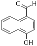 structure of CAS# 7770-45-8, 4-Hydroxy-1-naphthaldehyde