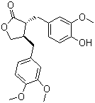 (-)-Arctigenin molecular structure (CAS 7770-78-7)