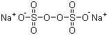 structure of CAS# 7775-27-1, Sodium persulfate;Sodium peroxydisulfate