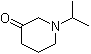 structure of CAS# 77799-73-6, 1-(1-Methylethyl)-3-piperidinone