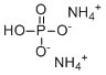 Diammonium hydrogenphosphate molecular structure (CAS 7783-28-0)