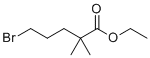 Ethyl 5-bromo-2,2-dimethylpentanoate molecular structure (CAS 77858-42-5)