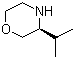 结构式 CAS# 77897-21-3, (S)-3-异丙基吗啉