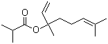 Linalyl isobutyrate molecular structure (CAS 78-35-3)