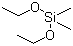 二乙氧基二甲基硅烷分子结构 (CAS 78-62-6)