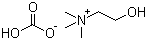 Choline bicarbonate molecular structure (CAS 78-73-9)