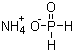 次磷酸铵分子结构 (CAS 7803-65-8)