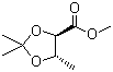 (4R,5S)-2,2,5-三甲基-1,3-二氧戊环-4-羧酸甲酯分子结构 (CAS 78086-72-3)