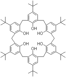 结构式 CAS# 78092-53-2, 4-叔丁基杯[6]芳烃