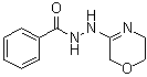 Benzoic acid 2-(5,6-dihydro-2H-1,4-oxazin-3-yl)hydrazide molecular structure (CAS 78205-32-0)