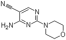 4-Amino-2-(4-morpholinyl)-5-pyrimidinecarbonitrile molecular structure (CAS 78318-43-1)