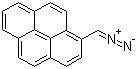 structure of CAS# 78377-23-8, 1-(Diazomethyl)pyrene;1-Pyrenyldiazomethane