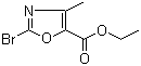 2-Bromo-4-methyl-5-oxazolecarboxylic acid ethyl ester molecular structure (CAS 78451-13-5)