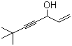 6,6-Dimethyl-1-hepten-4-yn-3-ol molecular structure (CAS 78629-20-6)
